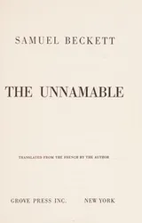 Cover of Innommable