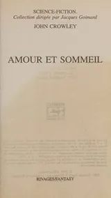 Cover of Amour et sommeil