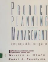 Cover of Product planning and management