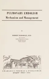 Cover of Pulmonary embolism