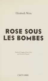 Cover of Rose sous les bombes
