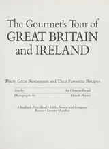 Cover of The gourmet's tour of Great Britain and Ireland