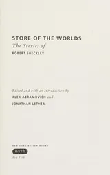 Cover of Store of the worlds