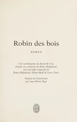 Cover of Robin des Bois