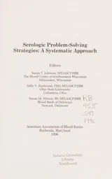 Cover of Serologic Problem-Solving Strategies