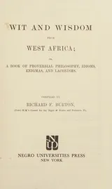 Cover of Wit and Wisdom from West Africa