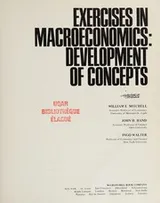 Cover of Exercises in macroeconomics: development of concepts