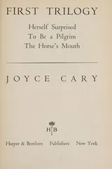 Cover of First trilogy: Herself surprised