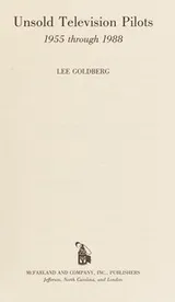 Cover of Unsold television pilots
