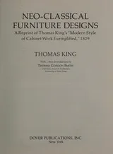 Cover of Neo-classical furniture designs