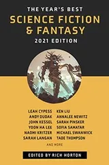 Cover of The Year’s Best Science Fiction & Fantasy, 2021 Edition