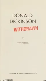 Cover of Donald Dickinson