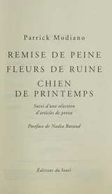 Cover of Remise de peine