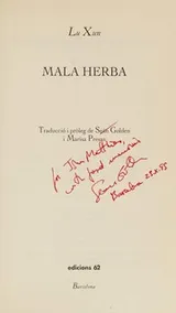 Cover of Mala herba