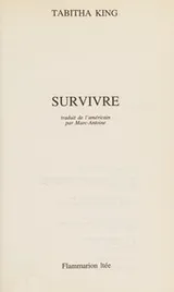 Cover of Survivre