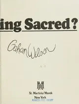 Cover of Is nothing sacred?