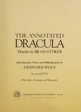 Cover of The annotated Dracula