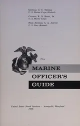 Cover of The Marine officer's guide