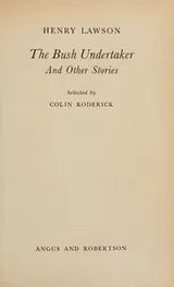 Cover of The bush undertaker and other stories