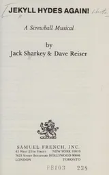 Cover of Jekyll Hydes again!