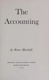 Cover of The accounting