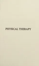 Cover of Physical Therapy