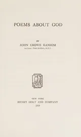 Cover of Poems about God