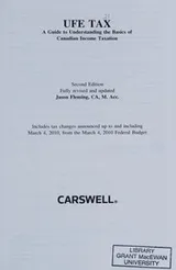Cover of UFE tax