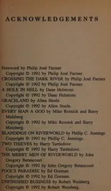 Cover of Tales of Riverworld