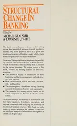 Cover of Structural change in banking