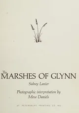 Cover of The marshes of Glynn