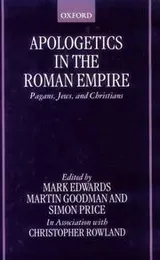 Cover of Apologetics in the Roman Empire