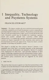 Cover of Work, Income, and Inequality