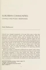 Cover of The community of the streets