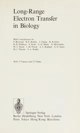 Cover of Long-range electron transfer in biology