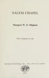 Cover of Salem Chapel