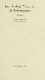 Cover of Die Informanten