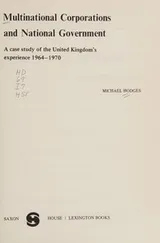 Cover of Multinational corporations and national government
