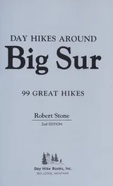 Cover of Day hikes around Big Sur