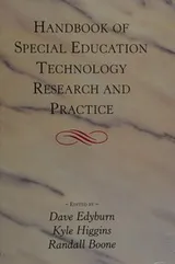 Cover of Handbook of special education technology research and practice
