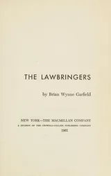 Cover of The lawbringers