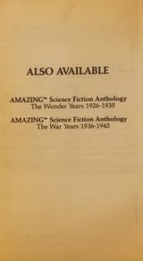 Cover of The Wild Years 1946-1955 (Amazing Science Fiction Anthology Series)