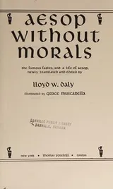 Cover of Aesop without morals