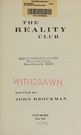 Cover of The Reality Club