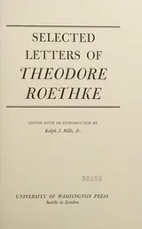 Cover of Selected letters of Theodore Roethke