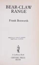 Cover of Bear-Claw Range