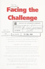 Cover of Facing the challenge