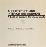 Cover of Architecture and interior environment