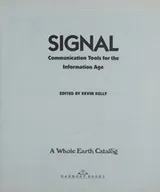 Cover of SIGNAL THE WHOLE EARTH CATALOG