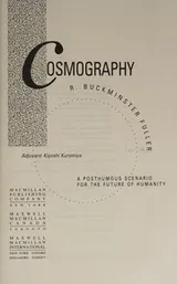 Cover of Cosmography